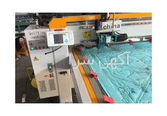 دستگاه لحاف دوزی تک کله ابعاد دوخت 240x260 سانتی متر مجهز به موتور پر