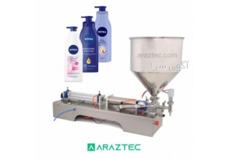 دستگاه پرکن مایعات غلیظ (غذایی شیمیایی بهداشتی) کاربرد دستگاه مایعات