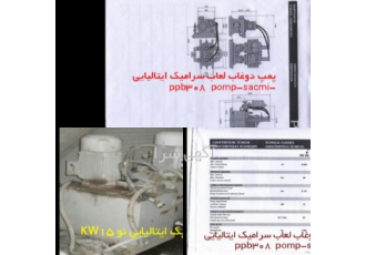 پمپ دوغاب اسپر درایر پمپ های پیستونی اسلب ایتالیایی ppb 308 خشگ کن