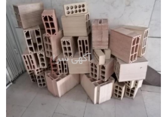 فروش سفال دیواری .آجر سفالین تهران سفالین .