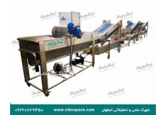 دستگاه شستشوی میوه و سبزی ویژگی های دستگاه 1 دارای سیستم حباب ساز مناسب