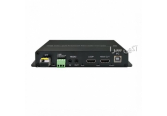 فرستنده و گیرنده تک کانال HDMI و USB بر روی فیبر این مبدل نوری