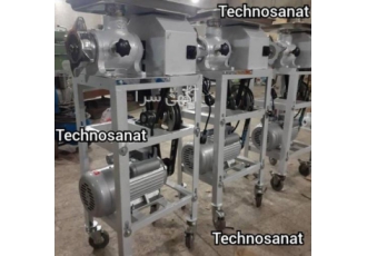 چرخ گوشت چرخگوشت صنعتی تسمه ای تکنوصنعت