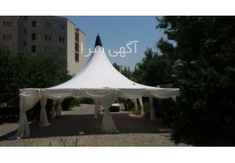 کرایه چادر / اجاره چادر کانتینری برزنتی / اجاره سایبان اجاره و نصب