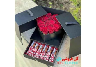 باکس گل و شکلات و عروسک باکس گل و شکلات و عروسک صدها مدل
