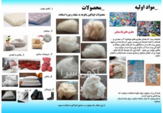 دستگاه تولید الیاف از بطری های پلاستیکی دستگاه تولید الیاف از بطری