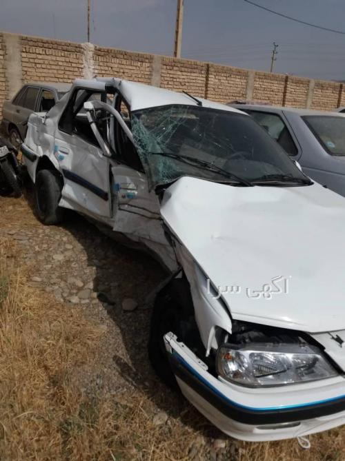 خودرو تصادفی طرشت