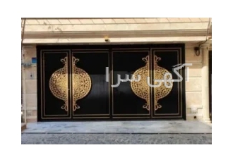 درب پارکینگی اهنی برش لیزر اگر به دنبال ترکیبی از زیبایی ایمنی و دوام