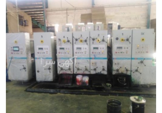 ساخت تعمیرات و اورهال برق دستگاه‌های کارتن سازی PLC HMI اینورتر سرو