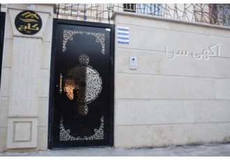درب آهنی لیزری cnc نفررو