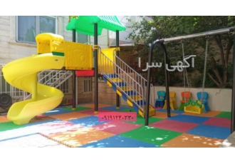 مجموعه بازی تاب و سرسره مناسب برای مدارس و مهدکودک ها