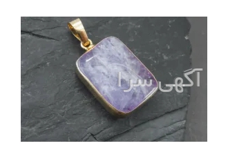 گردنبند آمتیست خوشرنگ و خاص زنانه کد:۳۰۳۰۲ در مشهد سری جدید گردنبندهای