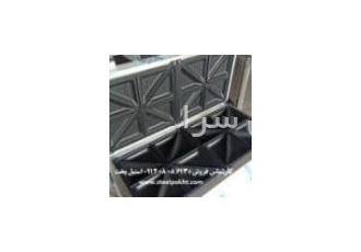 دستگاه اسنک ساز ۱۶ تایی دو صفحه ساندویچ میکر شانزده تایی دستگاه اسنک