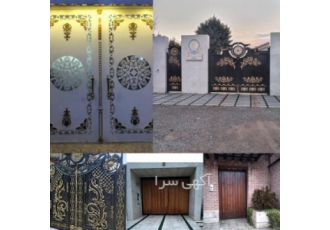 تولید انواع دربcnc درب پارکینگی درب ویلایی درب هایcnc از انوع درب هایی