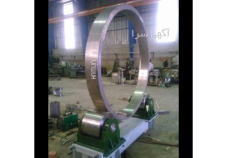 ساخت و تراش رینگ و چرخ دنده کوره دوار