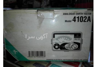 ارت تستر کریستو ۱۴۰۲A 1402A ارت تستر با کلیه لوازم کیف و کارتن استفاده