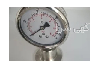 گیج فشار دیافراگمی استیل در تهران Diaphragm pressure gauge گیج فشار
