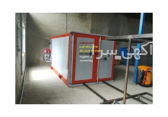 طراحی و راه اندازی کوره باکس یک طرف درب
