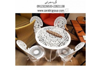 میزصنًدلی ٤ نفره حصیری فضای باز میزصندلی 4 نفره حصیری میزصندلی 2 نفره