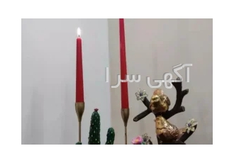 شمع قلمی ۲۰ و ۳۰ سانت مهتاب