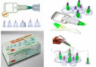 بادکش ۶ سر رسید (بدون شلنگ) بادکش 6 سر یکی از کامل ترین ماساژور های طبی