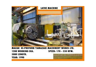 فروش دستگاه تراش سنگین MAZAK CNC دستگاه تراش MAZAK CNC زاپن سنگین تراش