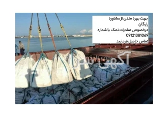 صادرات سنگ نمک شایان - صادرات انو اع دانه بندی نمک
