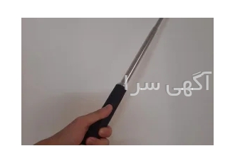باتوم تلسکوپی فولادی در تهران جنس تمام فولاد با کیفیت بالا به جهت طول