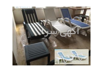 تخت و صندلی راحتی کنار استخر پلاستیک ترکیه گروه ضرابی Zarabi Group