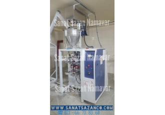 دستگاه بسته بندی پودری  دستگاه کیسه پرکن پودری