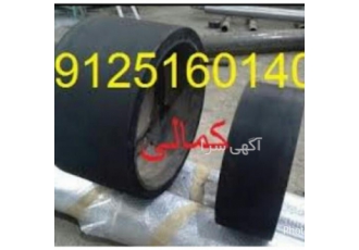 روکش چرخ روکش چرخهای صنعتی کوچک و بزرگ با لاستیک های مقاوم سایش و حرارت