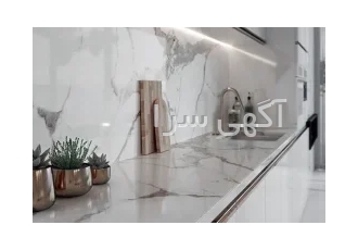 فروش و اجرای دیوارپوش و بین کابینتی ماربل شیت در یزد شماهم میتونید بین