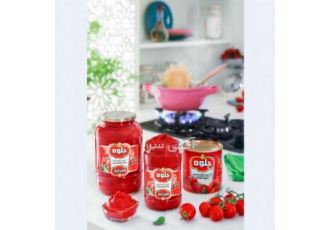 تولید   صادرات رب گوجه فرنگی جلوه  فروش