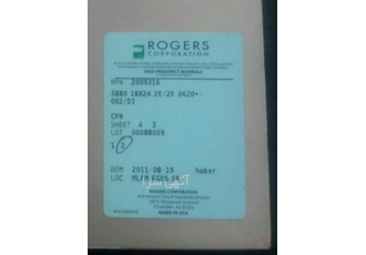 فروش PCB Rogers RT۵۸۸۰ ۱۸*۲۴” ۶۲mil فروش تعداد محدودی PCB Rogers RT5880