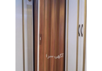 درب کشویی فروش انواع درب کشویی MDF 8MM مناسب برای منازل و دفاتر و اداره