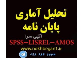 انجام پروژه های آماری SPSS LISREL AMOS