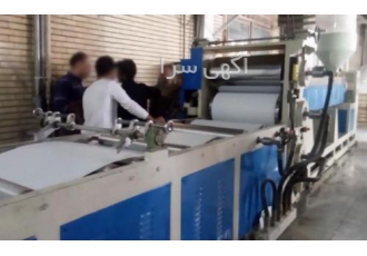 اکسترودر ورق ساز چینی اکسترودر ورق ساز چینی کارکرده قابلیت تولید ورق