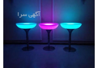 اجاره میز بار و میز ال ای دی