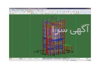 انجام نقشه شاپ دراوینگ اسکلت فلزی با نرم افزار tekla در تهران ارائه