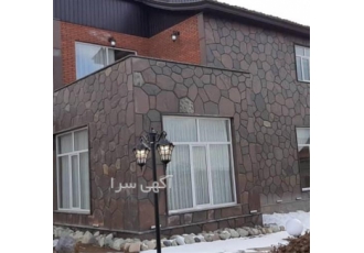 نصب سنگ لاشه، اجرای محوطه سازی