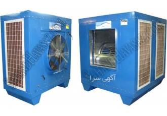 کولر صنعتی سانترفیوژ انواع کولر صنعتی پوشالی و سلولزی طراحی تولید ساخت