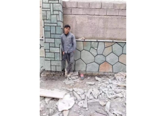 اجرای سنگ لاشه دیوار نما نصب زیبا
