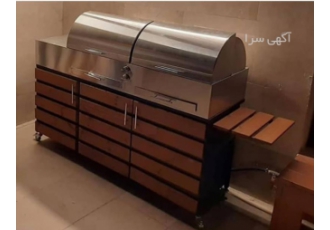 شومینه آتشدان  کباب پز