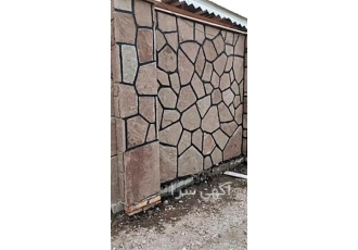 اجرای سنگ لاشه دیوار نما و  سنگ کوهی
