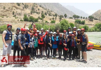 تور رفتینگ رودخانه ارمند تابستان 1402