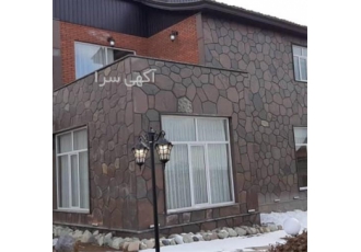 فروش سنگ و اجرای سنگ مالون دیوار کف آبنما کباب پز