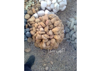 فروش سنگ مالون ورقه ای ، فروش قلوه سنگ رنگی