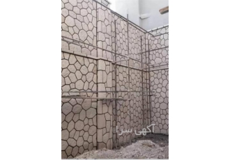 اجرای سنگ لاشه نصب دیوار نما در اسلامشهر اجرای سنگ لاشه دیوار نما نصب