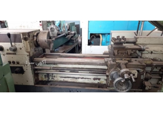 تراش ۱ متر تراش 1 متر سنتر 50 ارمنی 2 گیربکسی کلاج برقی در حد