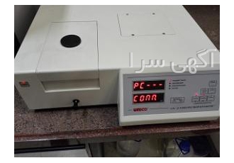 تعمیرات تخصصی اسپکتروفتومتر مدل ۲۱۰۰ Unico شرکت تیسا طب نوین آزما